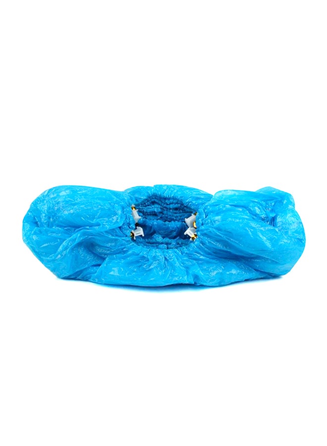100-Piece Disposable Shoe Cover Blue  - Image 3
