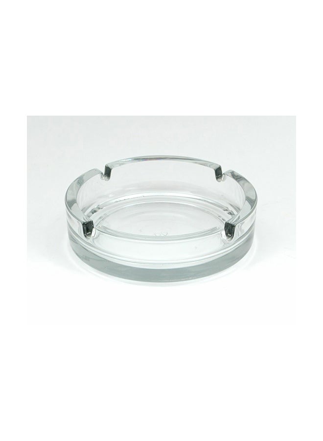 Generic Round Shaped Ashtray Clear 11cm 
