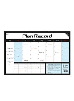 Fizz Time Management Notepad Black/White/Blue  - Image 1