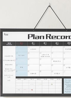 Fizz Time Management Notepad Black/White/Blue  - Image 2