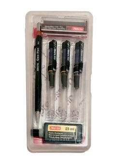 Aristo 5-Piece Technical Drawing Pen Set Black  - Image 1