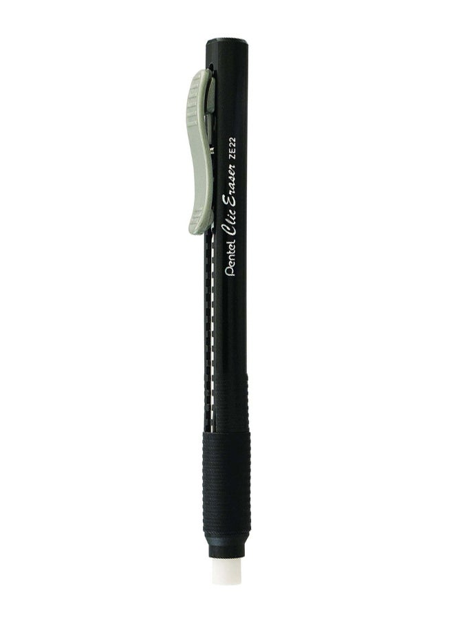 Pentel Clic Eraser Grip Black 