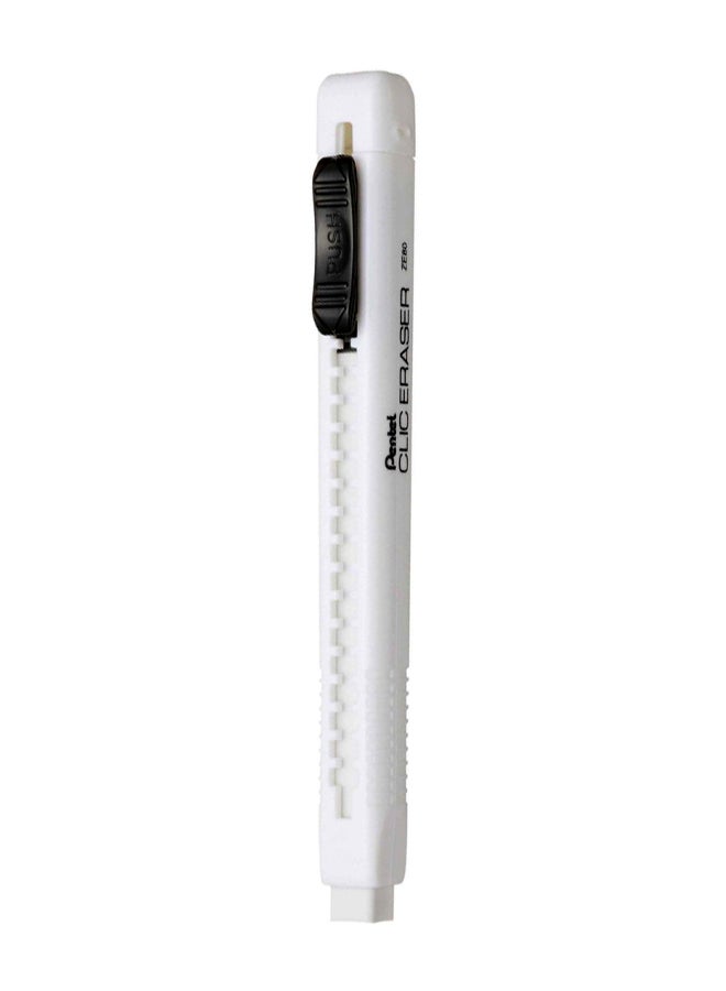 Pentel Clic Eraser Grip White/Black 