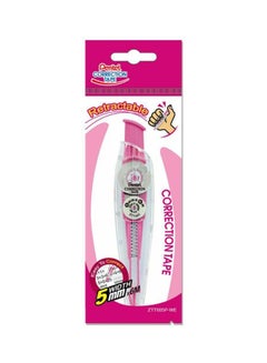 Pentel Retractable Correction Tape Pink/Silver  - Image 2