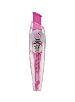 Pentel Retractable Correction Tape Pink/Silver  - Image 1