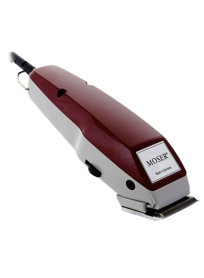 MOSER - Classic 1400 Professional Hair Clipper Red/Grey - Image 1