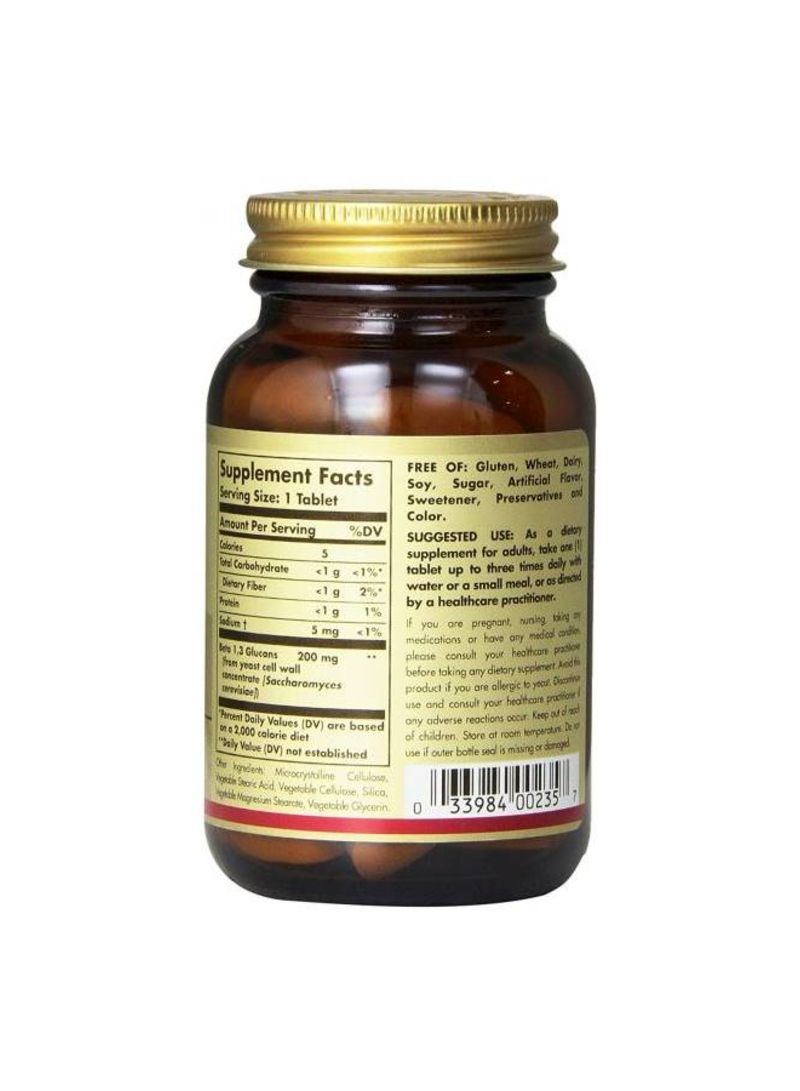 Solgar Beta Glucans - 60 Tablets - Image 3