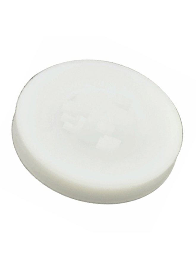 Silicone Flying Saucer White 5x7x7cm - Image 1
