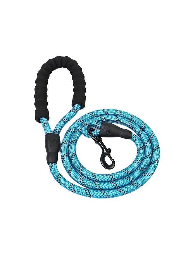 Reflective Pet Leash Blue/Black