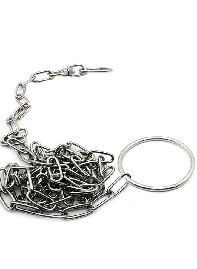 Walking Training Dog Leash Silver 1.8meter - Image 1