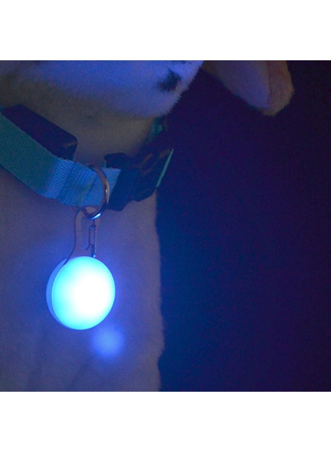 Round Shape Glowing Collar Pendant Blue/Black 55 x 35cm - Image 2