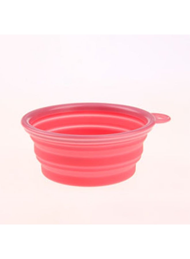 Pet Food Feeding Bowl Pink