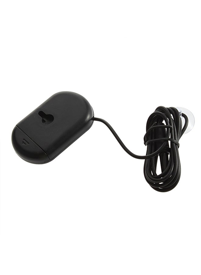 ميزان حرارة رقمي لحوض السمك بشاشة LCD أسود - Image 2