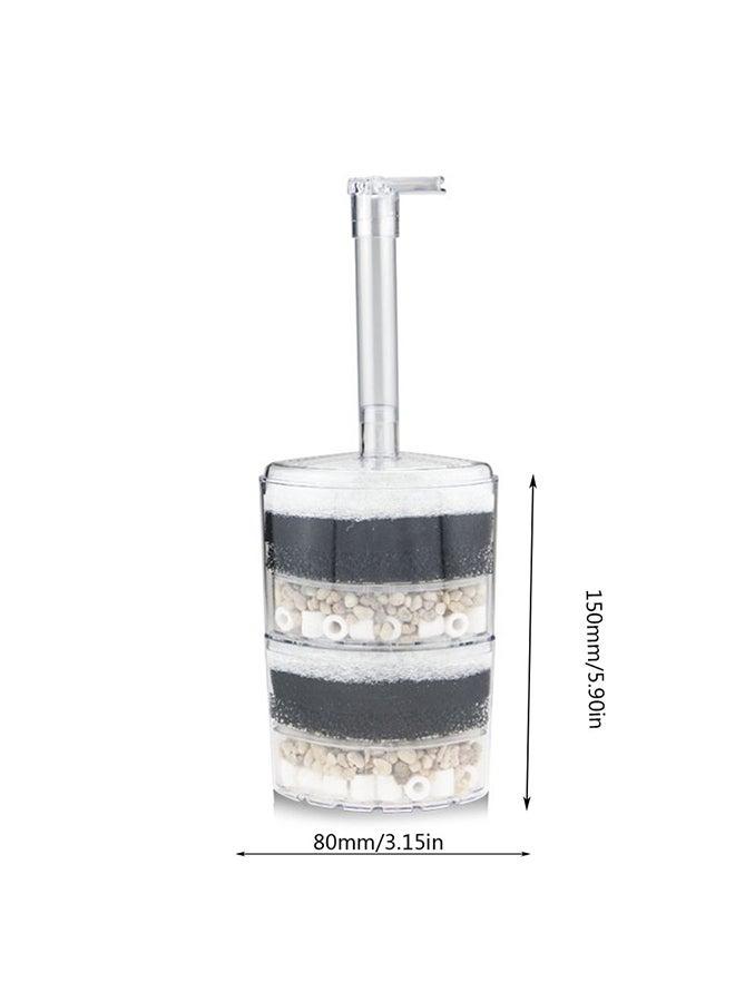 فلتر لحوض السمك شفاف/ أسود - Image 2