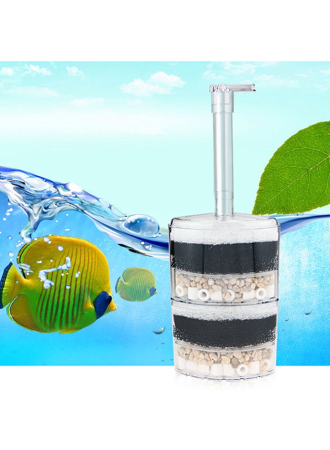 فلتر لحوض السمك شفاف/ أسود - Image 3