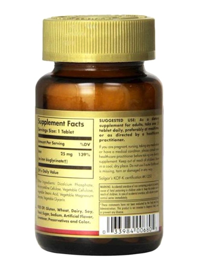 Solgar Chelated Iron - 100 Tablets - Image 3