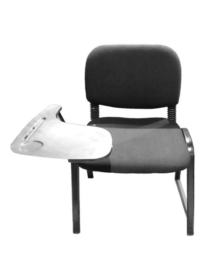 Neo Front Fabric Desk Chair With Handwrite Board Black/Silver 65x46x80cm - Image 1