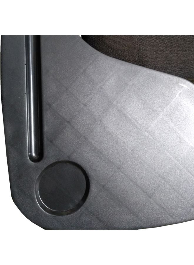 Neo Front Fabric Desk Chair With Handwrite Board Black/Silver 65x46x80cm - Image 4