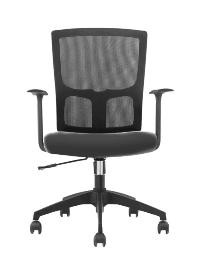 Neo Front Office Desk Chair Black 61.5x50x102centimeter  - Image 1