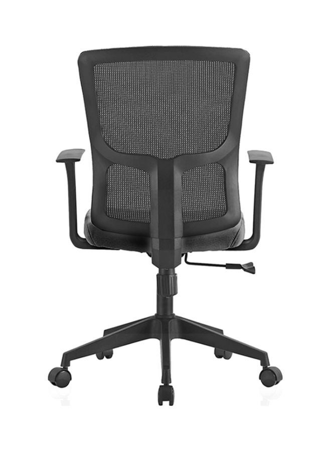 Neo Front Office Desk Chair Black 61.5x50x102centimeter  - Image 2