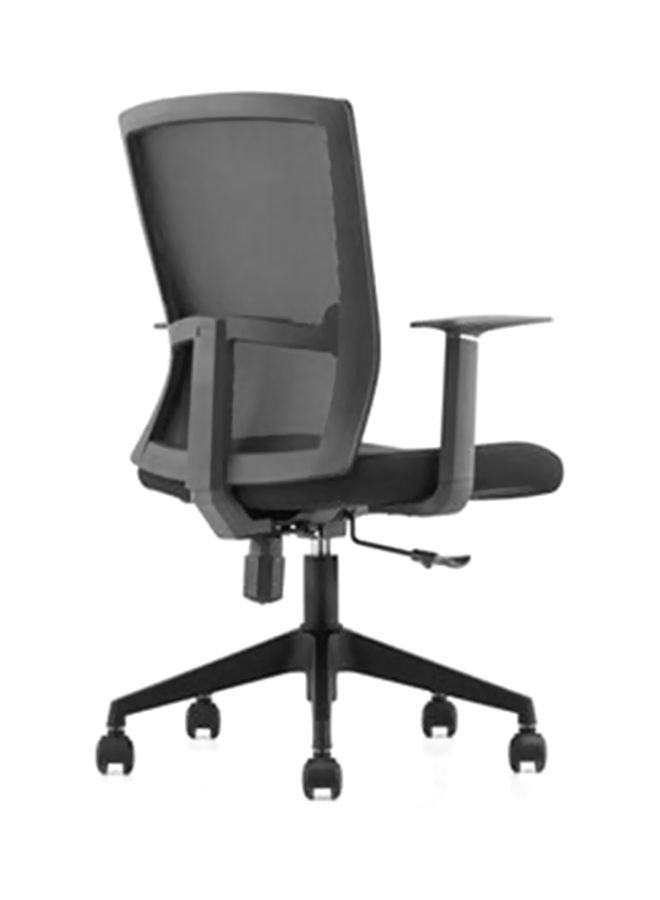 Neo Front Office Desk Chair Black 61.5x50x102centimeter  - Image 3