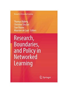 Research, Boundaries, And Policy In Networked Learning paperback english - 09 Jun 2018 