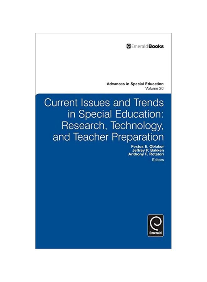 Current Issues And Trends In Special Education : Research, Technology, And Teacher Preparation hardcover english - 05-Feb-10 