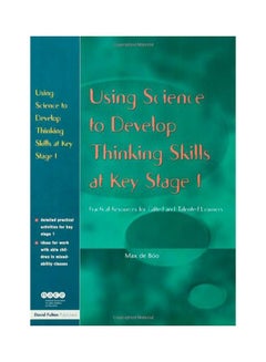 Using Science To Develop Thinking Skills At Key Stage 1 Paperback English by Max De Boo - 31-May-04 