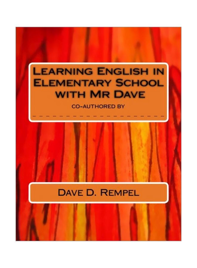 Learning English In Elementary School With Mr Dave paperback english - 27-Mar-16