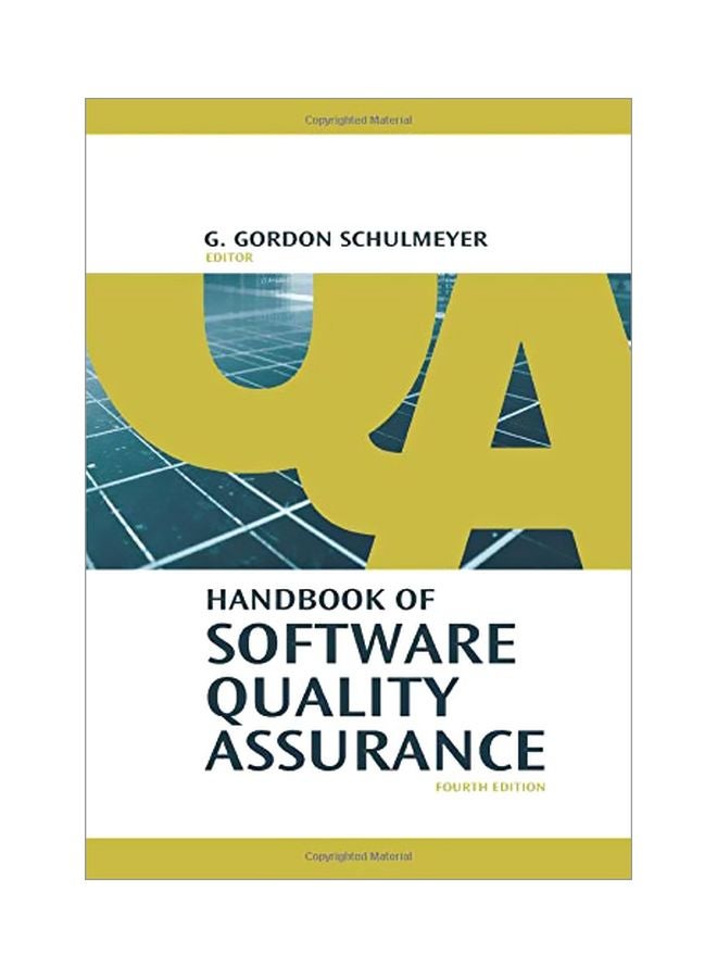 Handbook Of Software Quality Assurance hardcover english - 30-Sep-07 
