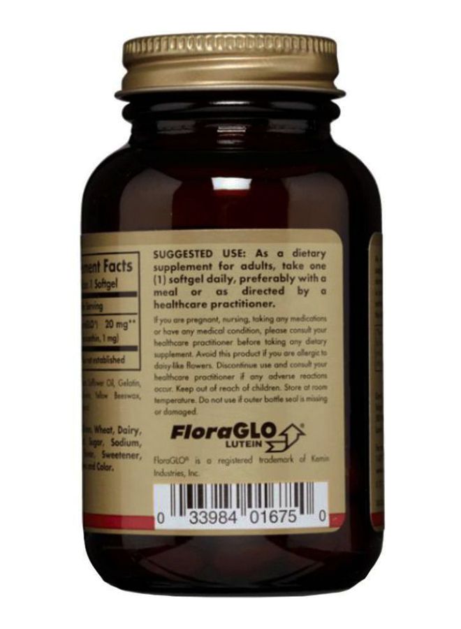 Solgar Lutein - 60 Softgels - Image 4