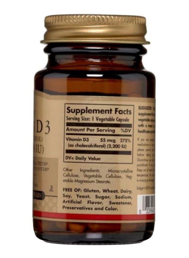 Solgar Vitamin D3 - Image 3