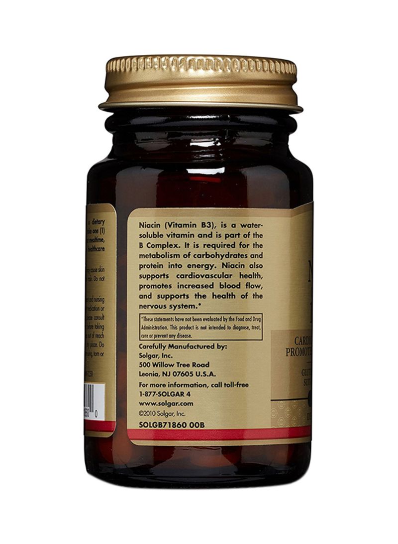 Solgar Niacin Vitamin B3 - Image 2
