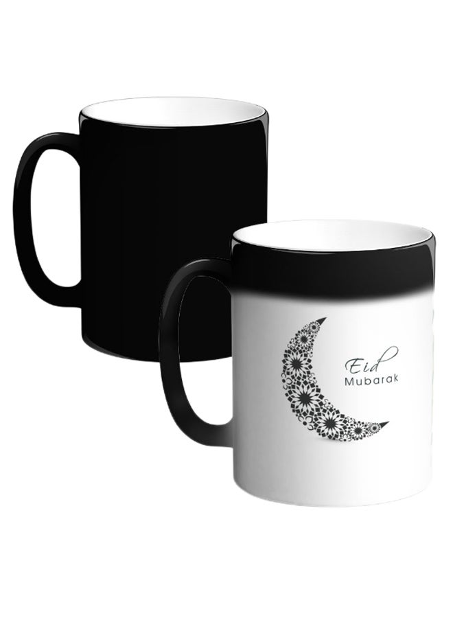 ديكالاك مج قهوة رائع مطبوع بعبارة "Eid Mubarak" متعدد الألوان