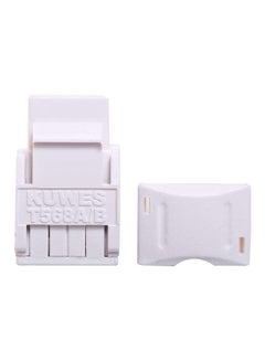 Kuwes Rj45 Cat6 Keystone Jack White/Blue/Red  - Image 2