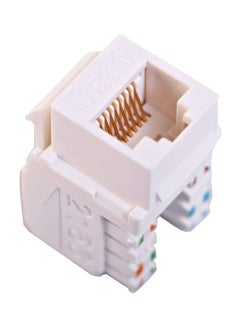Kuwes Rj45 Cat6 Keystone Jack White/Blue/Red  - Image 3