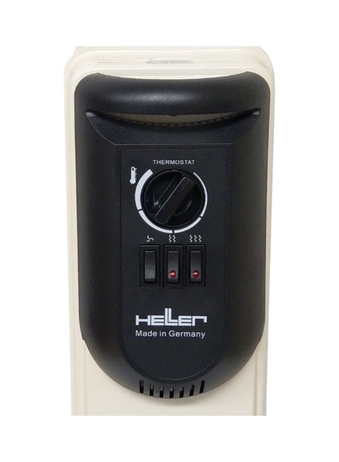 Heller Oil Heater 11 Fins  12 meter, Fan 2000 W MAV 2011 T Black  - Image 4