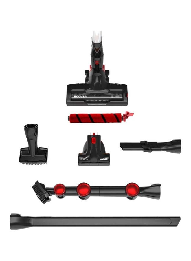 هوفر مكنسة كهربائية لاسلكية بقدرة 40 وات 0.7 L 40 W HF18RXL011 أسود/فضي - Image 2