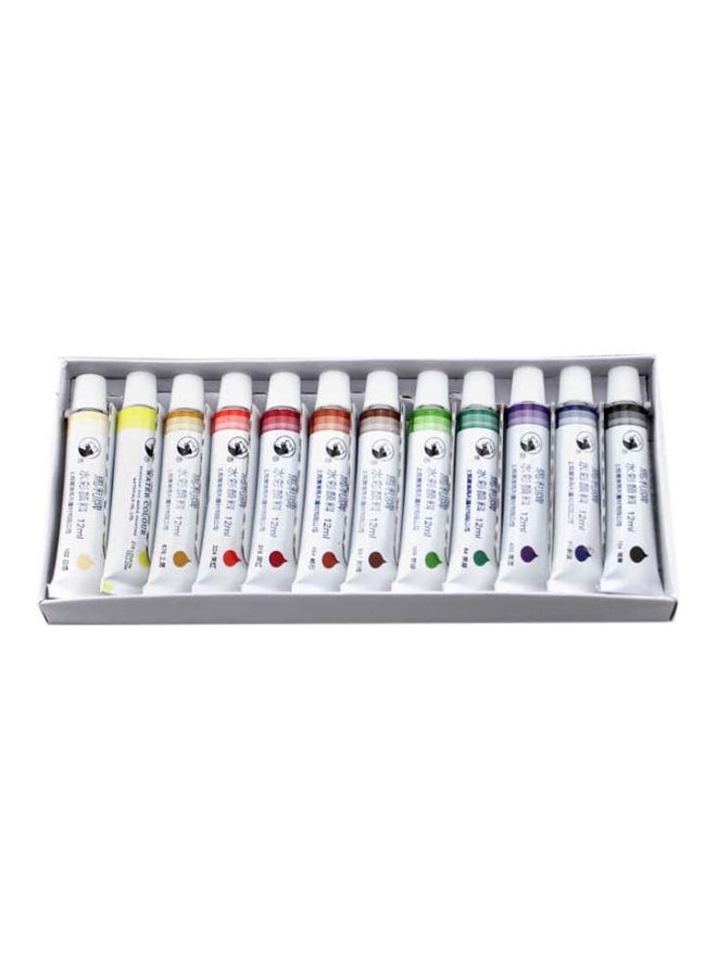 Maries 12-Piece Water Colour Set Multicolour - Image 1