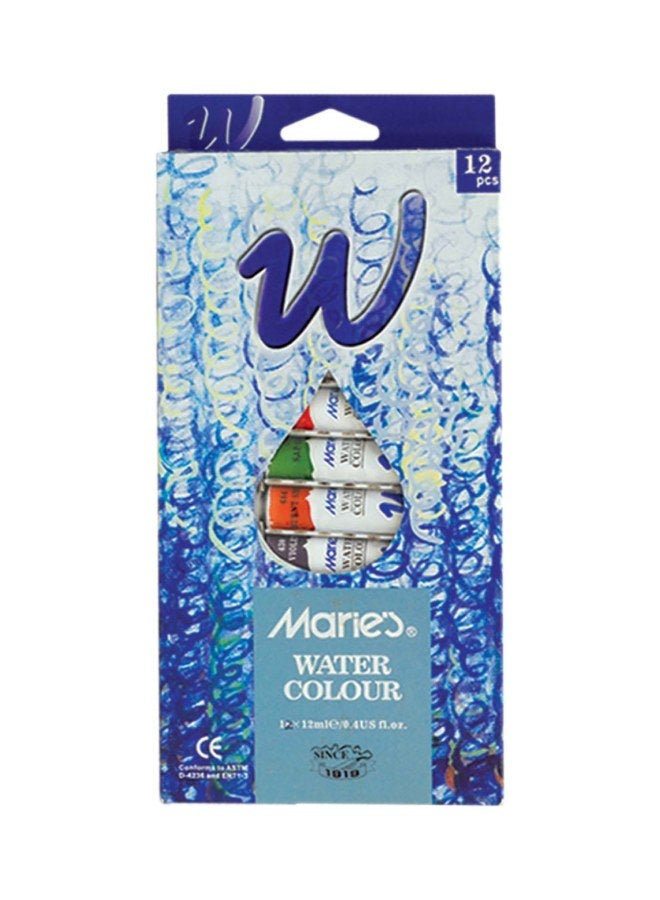 Maries 12-Piece Water Colour Set Multicolour - Image 2