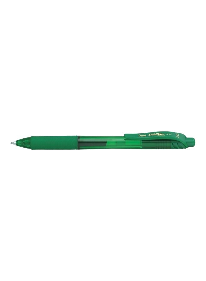 Pentel Energel Retractable Pen Green 