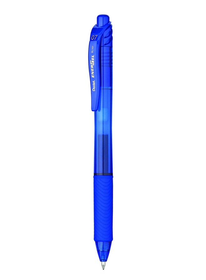 12-Piece EnerGel-X Retractable Gel Ink Pen Set Blue