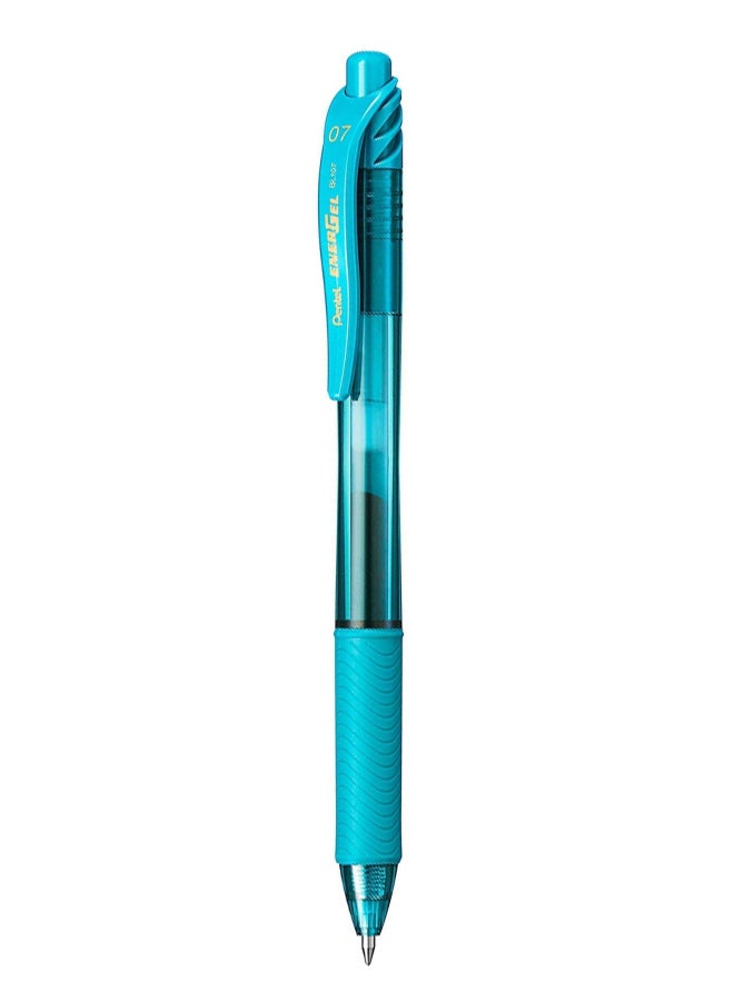 12-Piece EnerGel-X Retractable Gel Ink Pen Set Turquoise