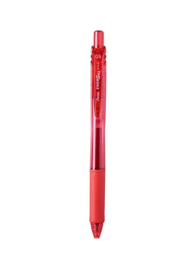 Energel Retractable Gel-Ink Pen Red