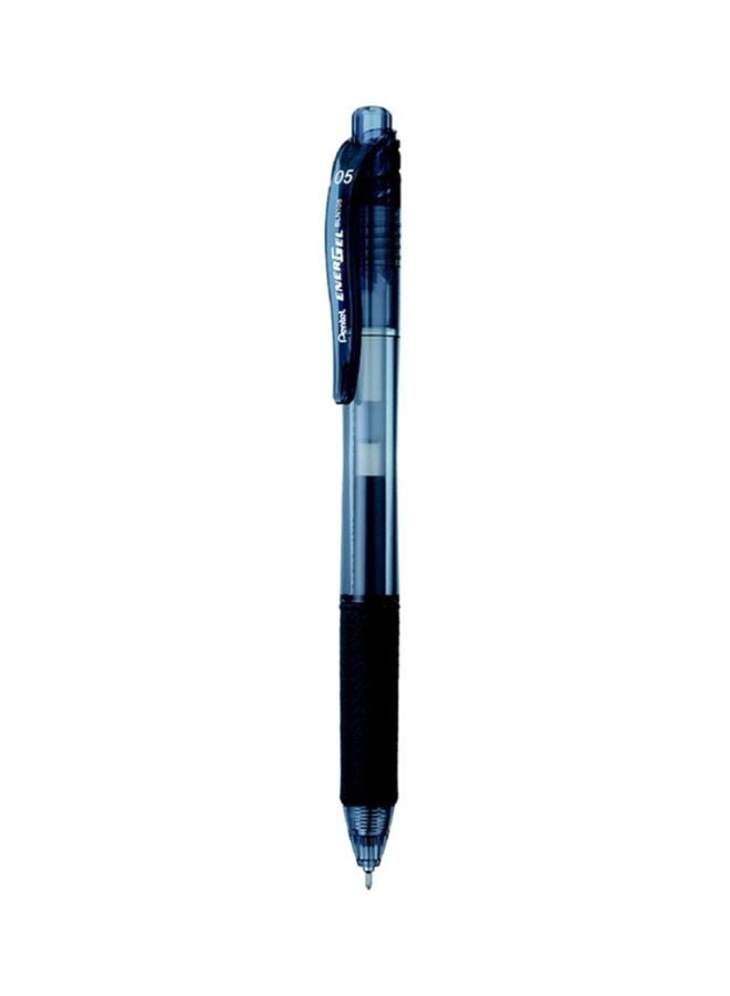 Pentel Energel Retractable Gel-Ink Pen Black 