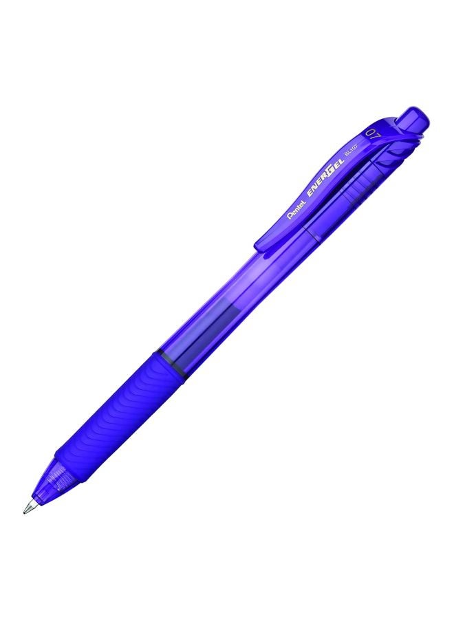 قلم حبر جل إنيرجيل قابل للسحب بنفسجي