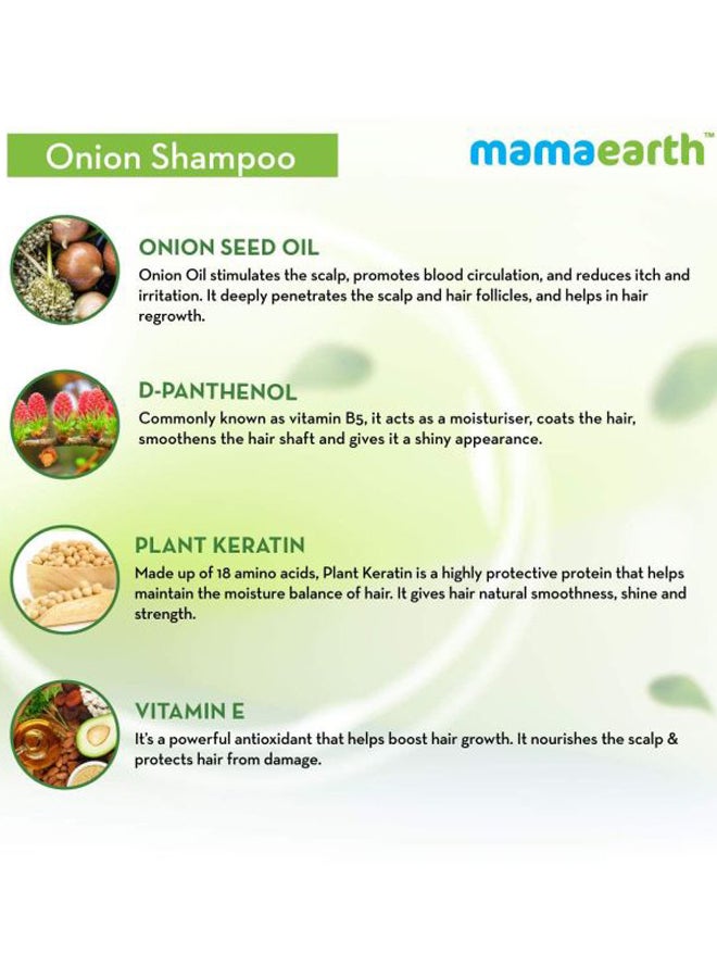 Mamaearth - Onion Shampoo 250ml - Image 1
