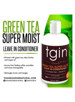 Tgin Green Tea Super Moist Leave-In Conditioner 384ml  - Image 2