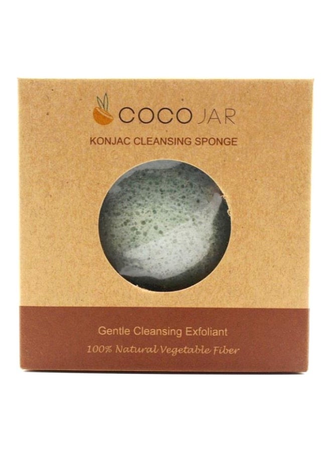 Coco Jar Konjac Face Cleansing Sponge White - Image 2