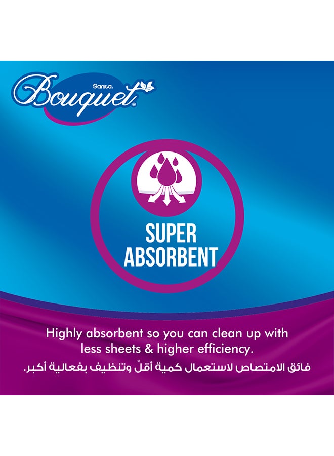 Bouquet Toilet Paper, 3Ply, Rolls Pack of 8 White  - Image 4